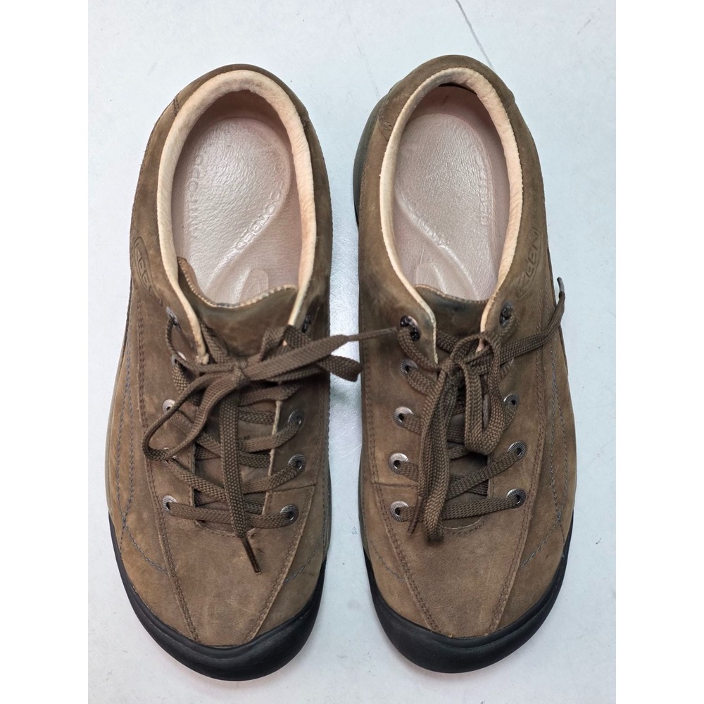 Keen Toyah Women's Hiking Sneakers Size 9 EU 39.5 Brown Leather Walking Shoes - Picture 5 of 10